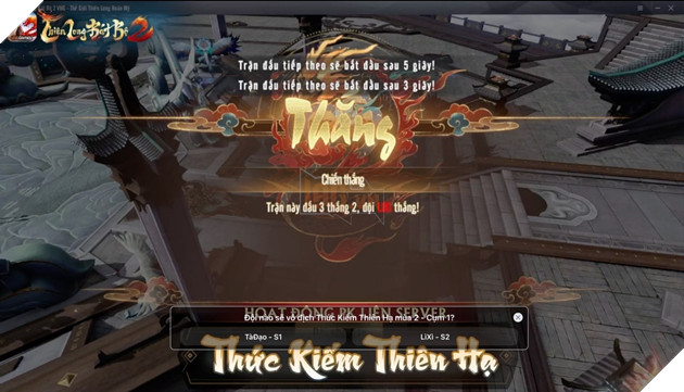 Thức Kiếm Thiên Hạ mùa 2: Chung kết nhiệt lửa, mãn nhãn tại các cụm server 5