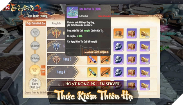 Thức Kiếm Thiên Hạ mùa 2: Chung kết nhiệt lửa, mãn nhãn tại các cụm server 8