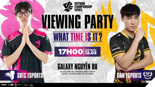 Bạn đã sẵn sàng cho Viewing Party GAM đại chiến SBTC chưa?
