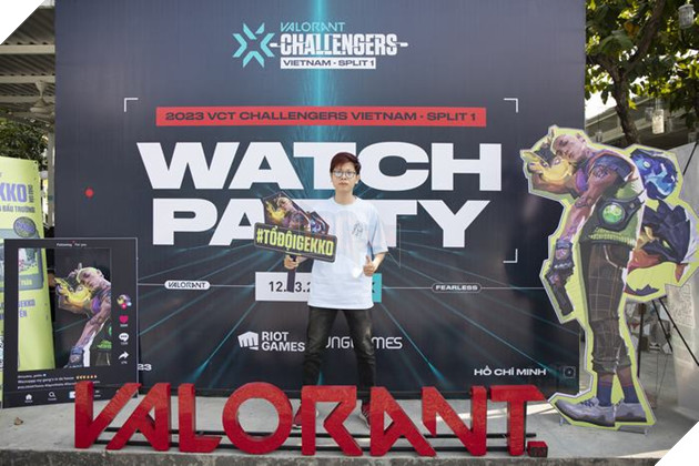 Valorant Challengers: Bùng nổ sự kiện Watch Party Ngày Chung Kết và trải nghiệm Gekko 6