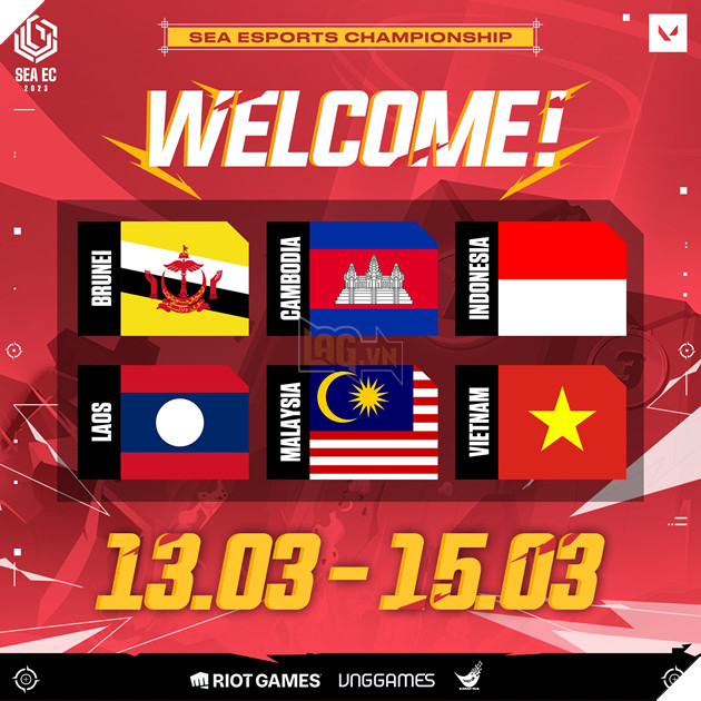 Thông tin giải đấu SEA Esports Championship 2023 bộ môn Valorant 2