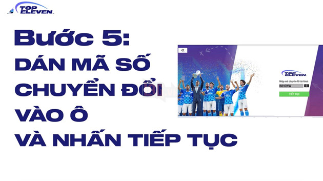 6 bước chuyển đổi tài khoản Top Eleven từ quốc tế về Việt Nam 5