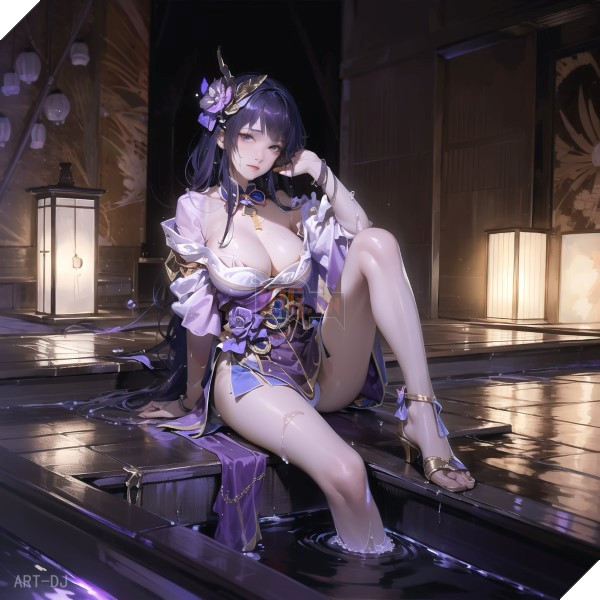 ai art genshin impact raiden shogun