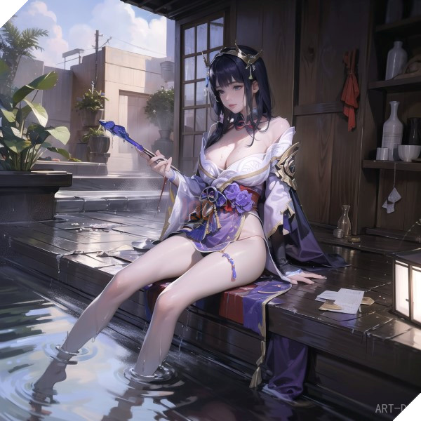 ai art genshin impact raiden shogun