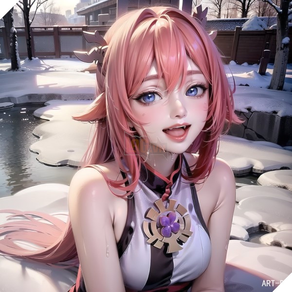 ai art genshin impact yae miko