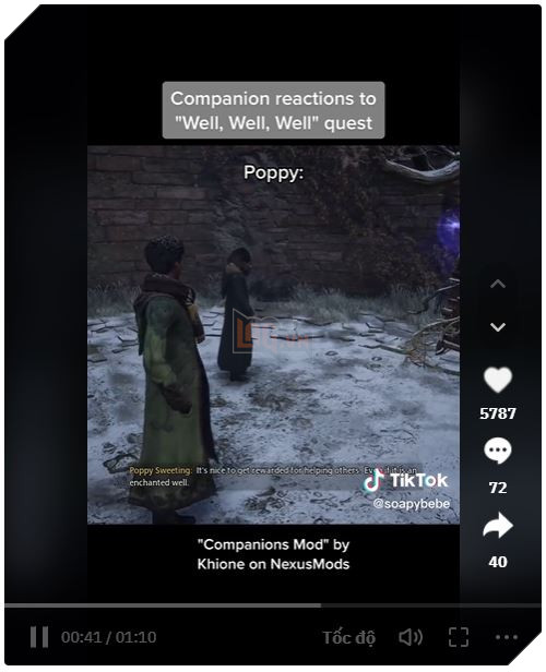 Dùng Mod trong Hogwarts Legacy, người chơi phát hiện ra tính năng đã bị bỏ đi 3