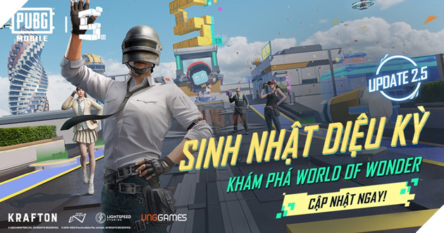 PUBG Mobile: Mừng sinh nhật 5 tuổi hoành tráng, tiết lộ màn kết hợp cùng siêu phẩm Anime 5