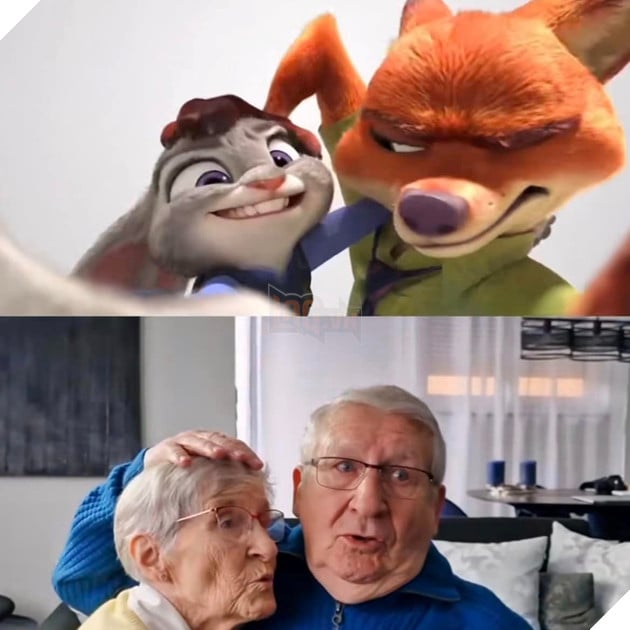Chụp ảnh kỷ niệm 61 năm ngày cưới theo phong cách Zootopia