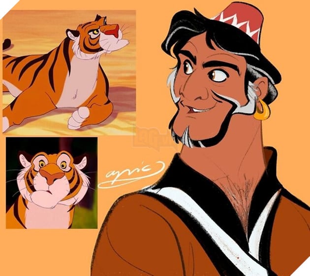 Khi các loài vật trong phim Disney được biến hóa thành con người 7