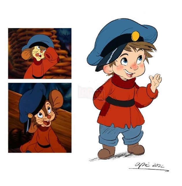 Khi các loài vật trong phim Disney được biến hóa thành con người 3