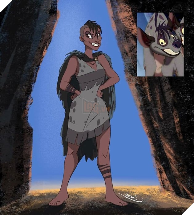 Khi các loài vật trong phim Disney được biến hóa thành con người 2