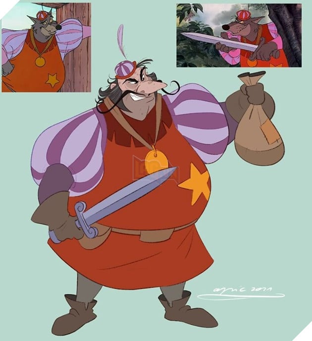 Khi các loài vật trong phim Disney được biến hóa thành con người 20