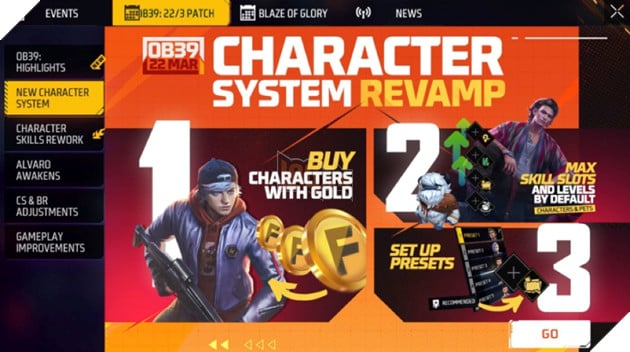 Free Fire OB39: Thời gian hành chính thức và bảo trì được tiết lộ