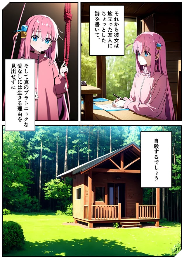 Bocchi The Rock ai vẽ