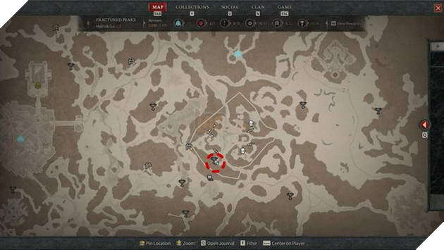 Diablo 4 Open Beta: Tổng hợp toàn bộ vị trí của các Altar of Lilith Phần 1  29