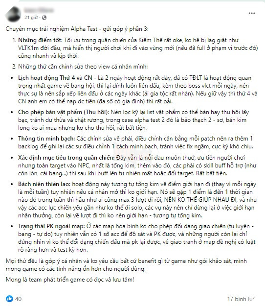 Alpha Test 2 Kiếm Thế Origin - Game thủ ba miền bồi hồi sống lại thời thanh xuân với nhiều kỷ niệm đẹp 6