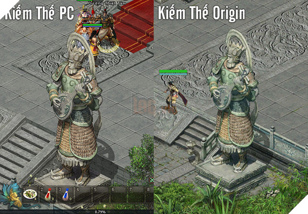 Khám phá những điểm mới mẻ trong đồ họa của thế giới hiếm hiệp kinh điển Kiếm Thế Origin 2