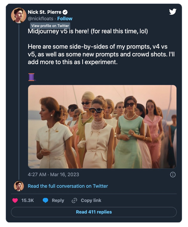 Choáng ngợp với loạt hình ảnh chân thực mà Midjourney v5 tạo ra 5