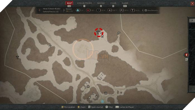 Diablo 4 Open Beta: Tổng hợp toàn bộ vị trí của các Altar of Lilith Phần 2  3