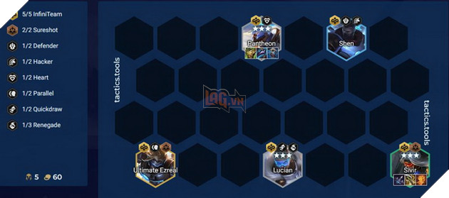 DTCL Mùa 8.5: Hướng dẫn Top đội hình Biệt Đội Vô Cực Ezreal mạnh nhất bản 13.10 Rank Cao Thủ 6