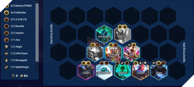 DTCL Mùa 8.5: Hướng dẫn Top đội hình Tin Tặc mạnh nhất Rank Kim Cương meta 13.10 6