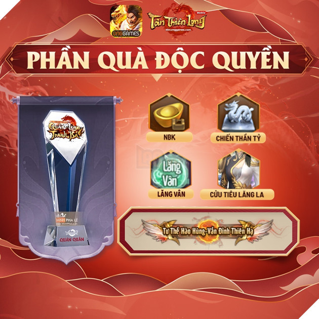 Ngày 26/3 mở báo danh giải đấu Liên Server mừng sinh nhật Quần Long Tranh Bá  4