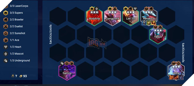 DTCL Mùa 8.5: Hướng dẫn Top đội hình Xạ Kích mạnh nhất Rank Kim Cương meta 13.10 3