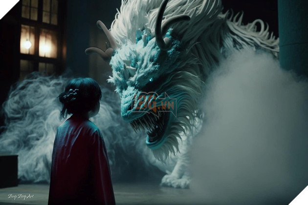 Vùng Đất Linh Hồn được tái hiện lại theo phong cách tả thực bởi AI