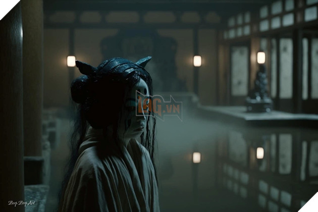 Vùng Đất Linh Hồn được tái hiện lại theo phong cách tả thực bởi AI