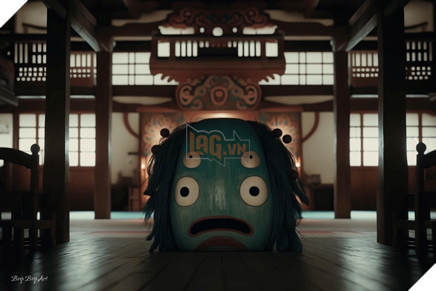 Vùng Đất Linh Hồn được tái hiện lại theo phong cách tả thực bởi AI