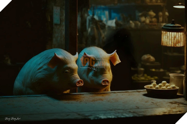 Vùng Đất Linh Hồn được tái hiện lại theo phong cách tả thực bởi AI