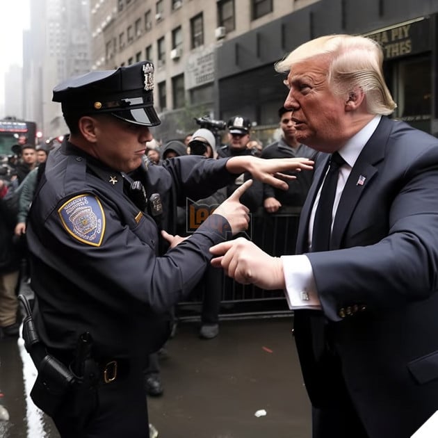 Loạt ảnh Donald Trump bị bắt do AI tạo tràn ngập trên Twitter