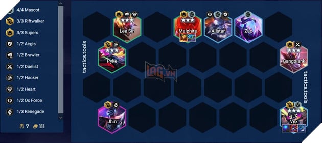 DTCL Mùa 8.5: Hướng dẫn Top đội hình Linh Vật Vex mạnh nhất Rank Cao Thủ bản 13.10 3