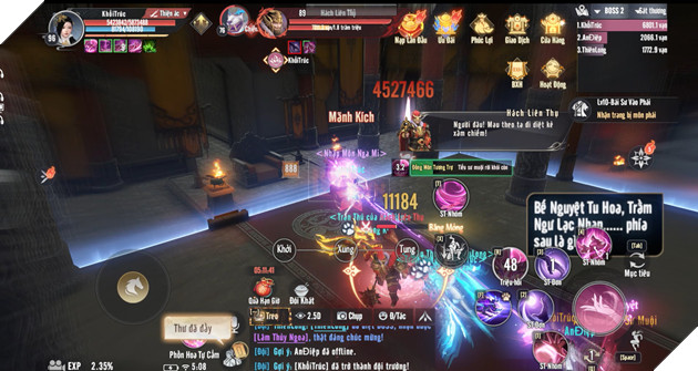 Đạt cấp 89, game thủ đối đầu ngay phó bản Khiêu chiến Nhất Phẩm Đường tại Thiên Long Bát Bộ 2 VNG  5