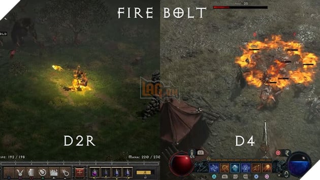May be an image of text that says "FIRE BOLT FIREBOLT LT 192 D2R MANA D4 12"