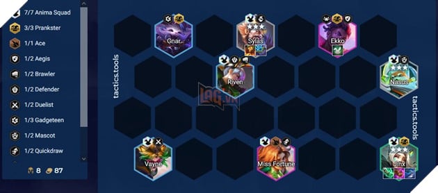 DTCL Mùa 8.5: Hướng dẫn Top đội hình Siêu Thú Miss Fortune mạnh nhất rank Kim Cương bản 13.10 3