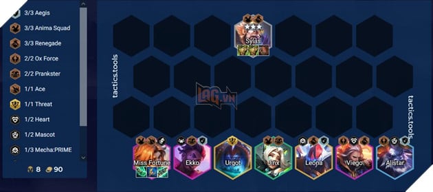 DTCL Mùa 8.5: Hướng dẫn Top đội hình Siêu Thú Miss Fortune mạnh nhất rank Kim Cương bản 13.10 4