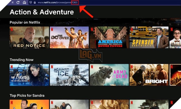 Hướng dẫn tìm các danh mục phim, chương trình bị ẩn trên Netflix 