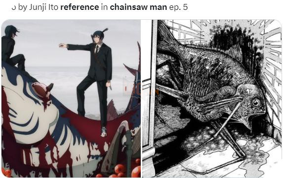 chainsaw man reference
