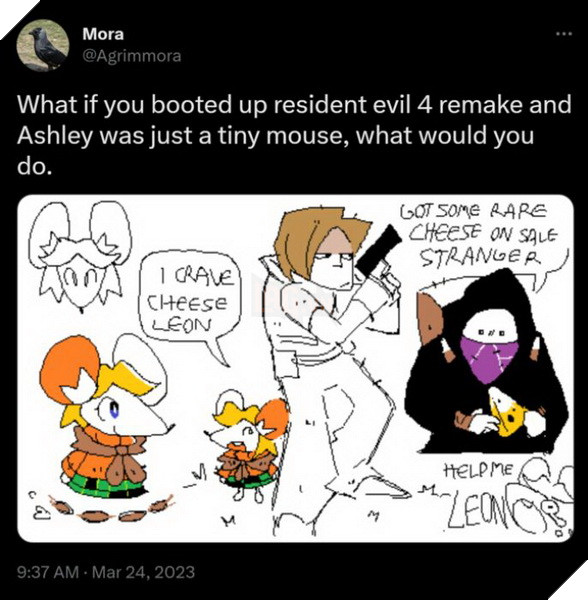 Meme Chuột Ashley Graham trong Resident Evil 4 là gì và bắt nguồn từ đâu? 2