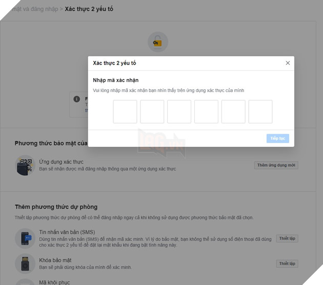 Hướng dẫn cách xác thực 2 yếu tố trên Facebook bằng Google Authenticator 12