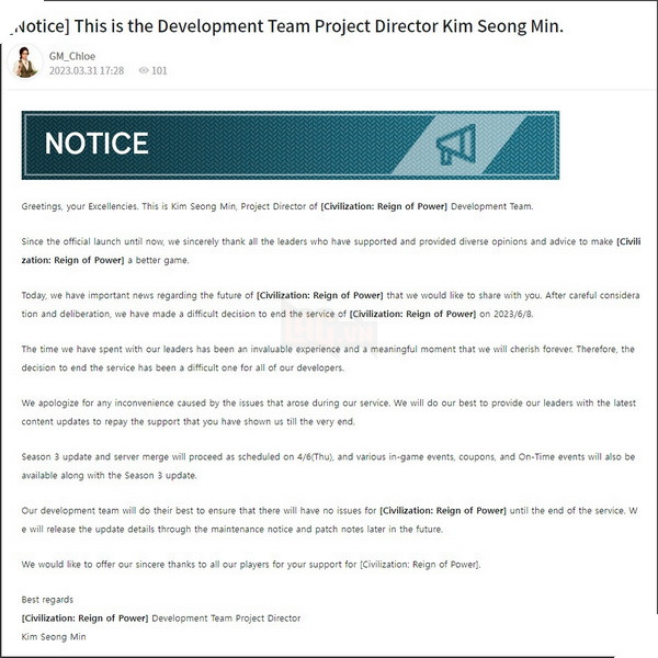 Civilization: Reign of Power - Một tựa game mới nổi bị Nexon đóng cửa chỉ sau 5 tháng mở cửa 3