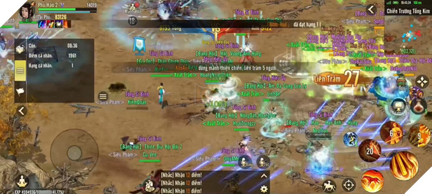 Tống Kim và Thi Đấu Môn Phái là 2 “sàn đấu” nóng nhất Kiếm Thế Origin trong những ngày qua 2