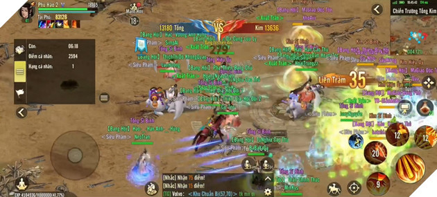 Tống Kim và Thi Đấu Môn Phái là 2 “sàn đấu” nóng nhất Kiếm Thế Origin trong những ngày qua 3