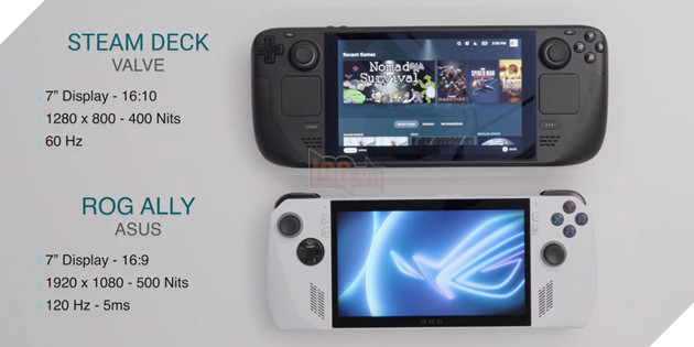Rò rỉ giá bán Asus ROG Ally và có thể là "dấu chấm hết" cho Steam Deck