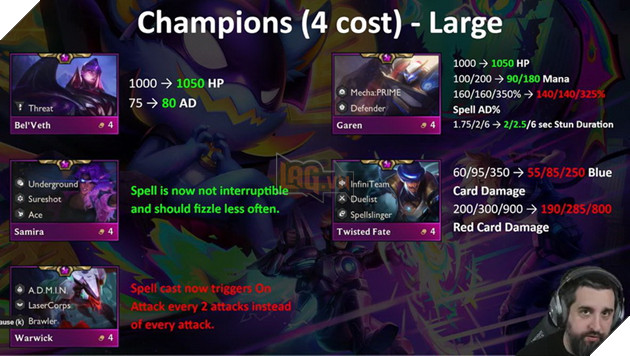 DTCL: Chi tiết bản cập nhật 13.7 chính thức - Cân bằng meta Admin và Laser Mùa 8.5 3