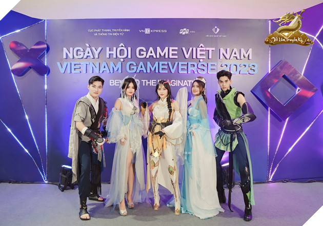 Dòng game Võ Lâm Truyền Kỳ chiếm trọn “Spotlight” Vietnam GameVerse 2023 với màn hô Lô Tô cực vui nhộn