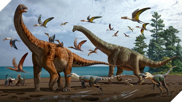 Phát hiện loạt dấu chân khủng long cổ dài 100 triệu năm tuổi tại nhà hàng Trung Quốc