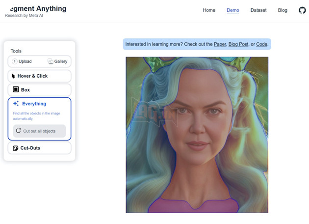 Meta trình làng mô hình AI mới có khả năng nhận diện từng đối tượng trong bức ảnh