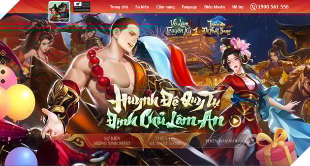 Võ Lâm Truyền Kỳ 1 Mobile tái khởi động giải đấu Thiên Hạ Đệ Nhất Bang mừng sinh nhật 2 tuổi 